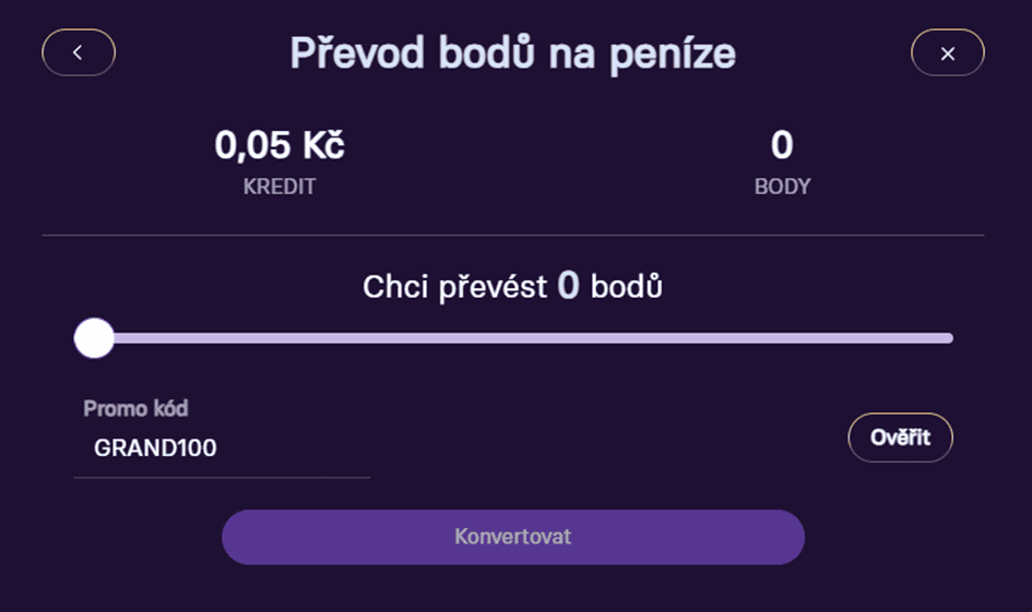 Zadejte promo kód