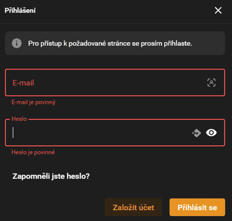přihlaste se