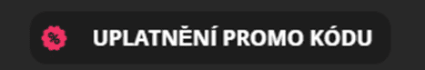 klikněte na možnost „Uplatnění promo kódu“