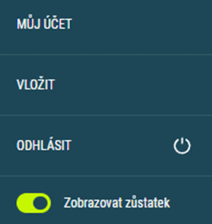 vyberte možnost Vložit