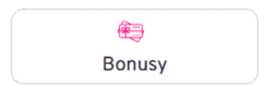 vyberte možnost Bonusy