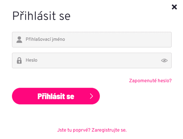 přihlaste se