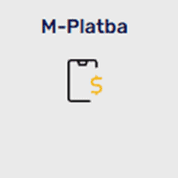 vyberte možnost M-platba