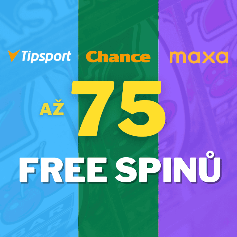 Čtvrteční bonusovka: přijďte si pro 75 free spinů od Maxy, Chance a Tipsportu!