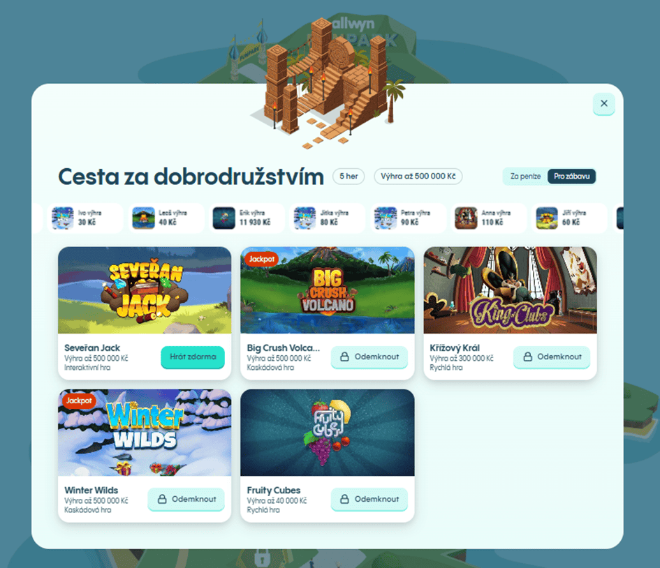 vyberte si hru