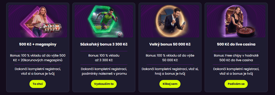 Registrační bonusy