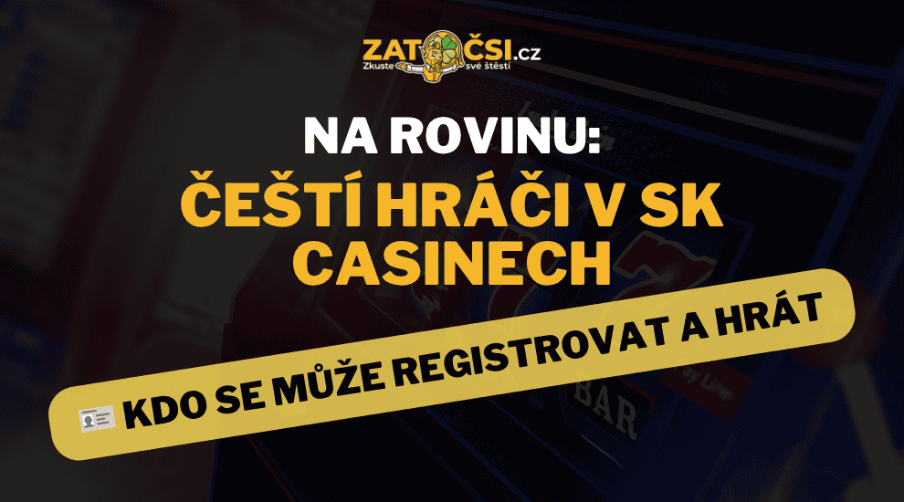 Slovenské casino pro české hráče