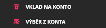 Vklady a výběry