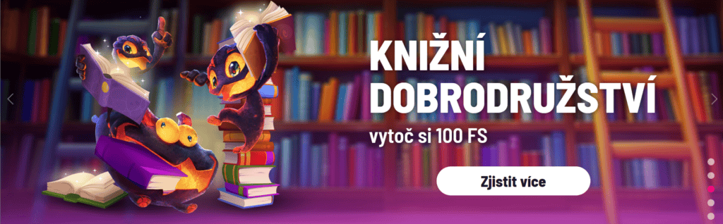 Až 100 free spinů