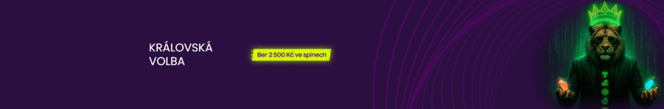 Až 2 500 Kč ve free spinech