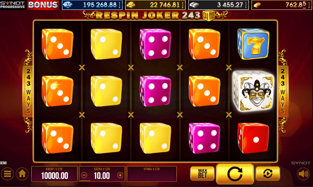 Respin Joker 243 Dice