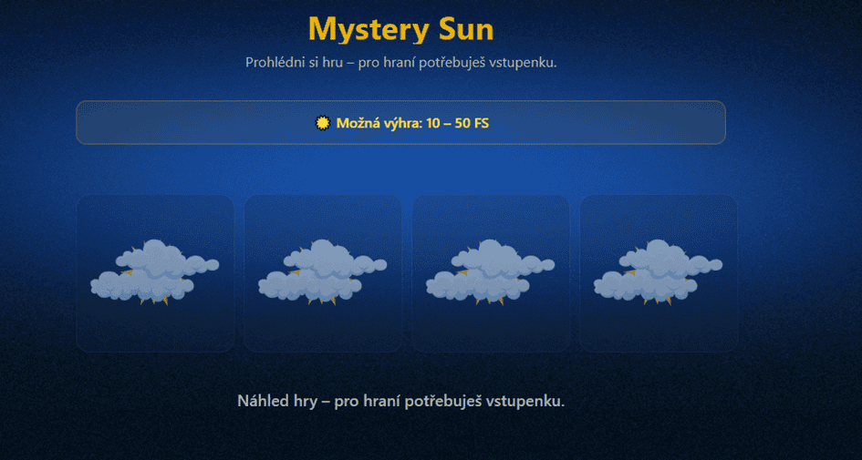 Minihra Mystery Sun