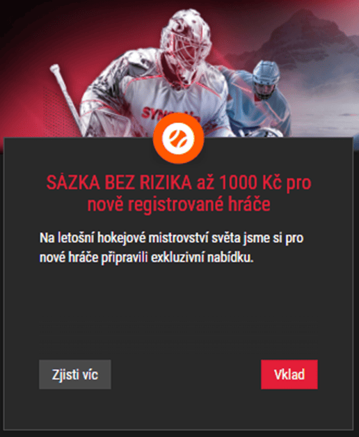 Registrační bonus do sázkovky