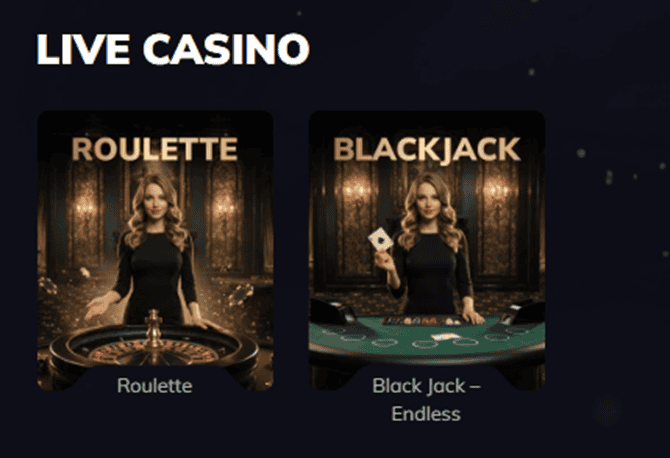 Hry v Live casinu