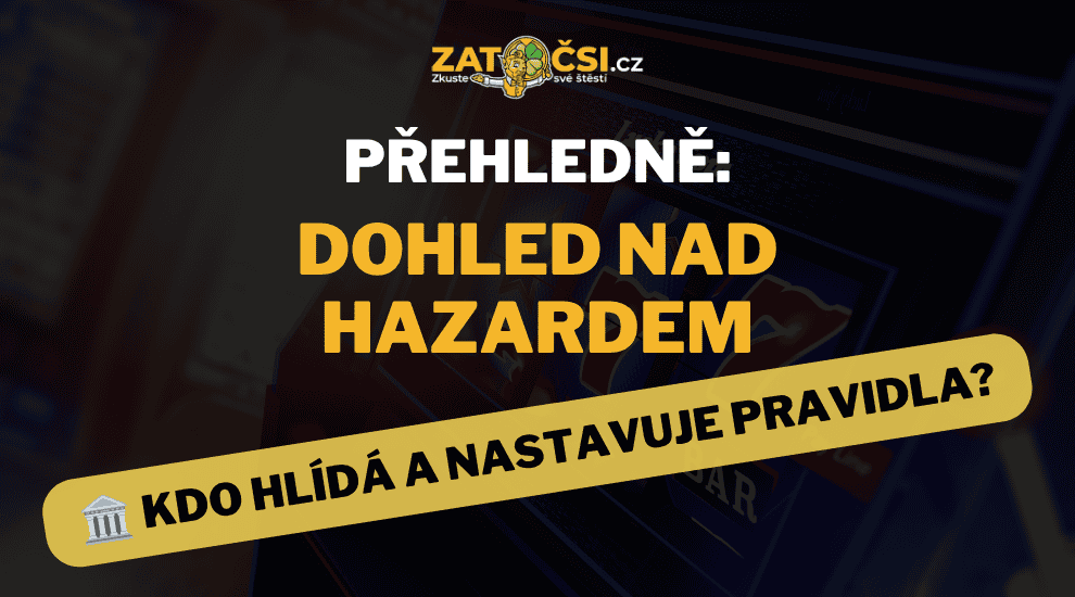 Regulace hazardu v Česku: kdo ji zajišťuje