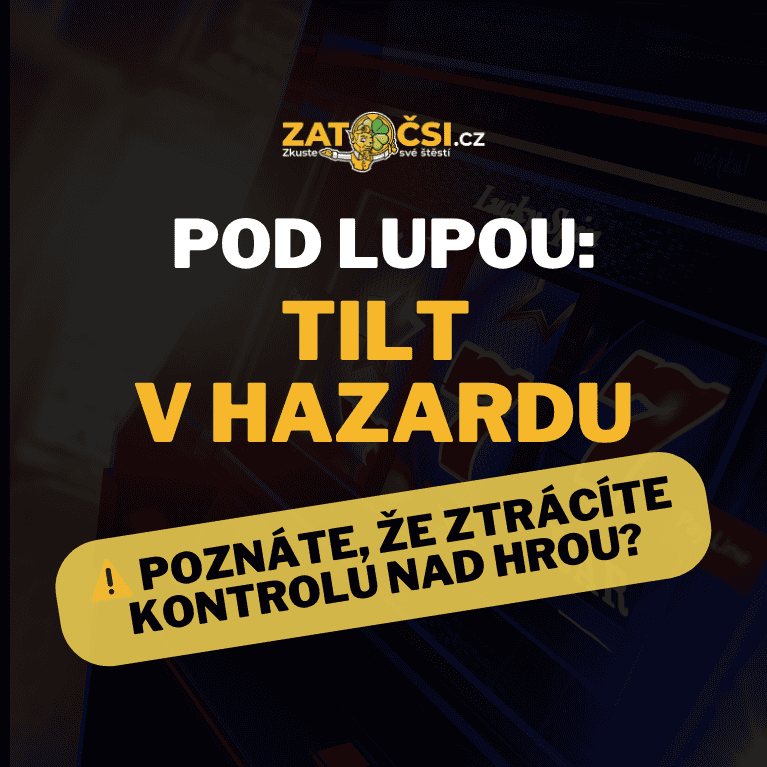 🎭 Tilt v hazardu: když emoce převezmou kontrolu