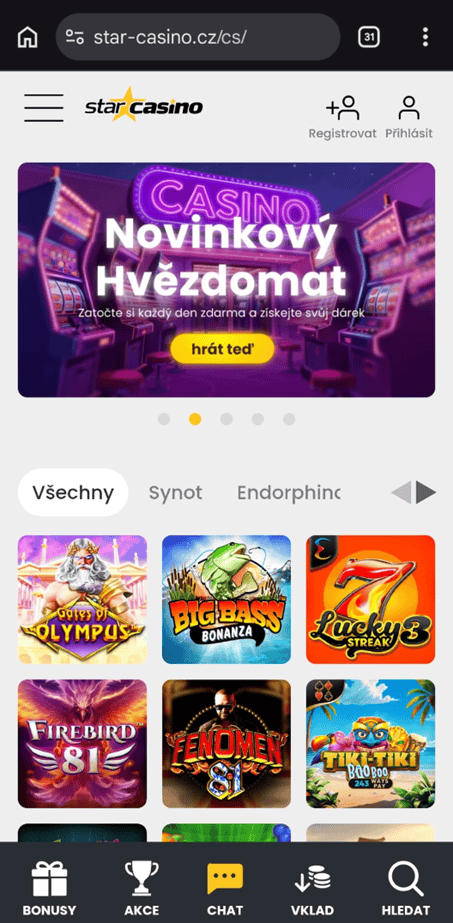 Mobilní verze stránek
