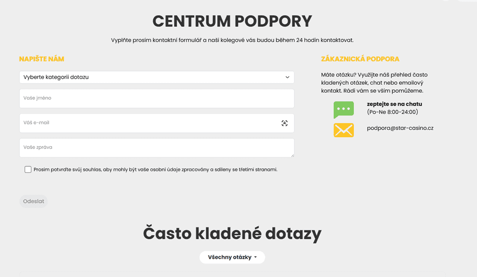 Centrum podpory