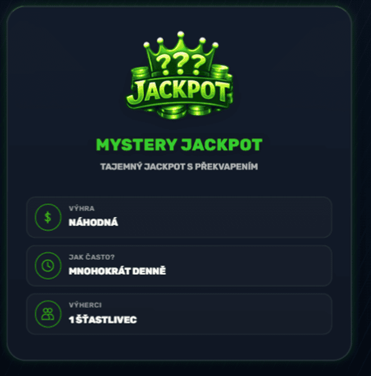 Mystery jackpot