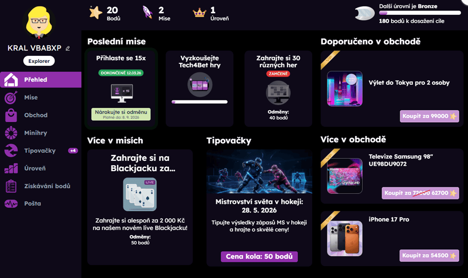 Prostředí věrnostního programu