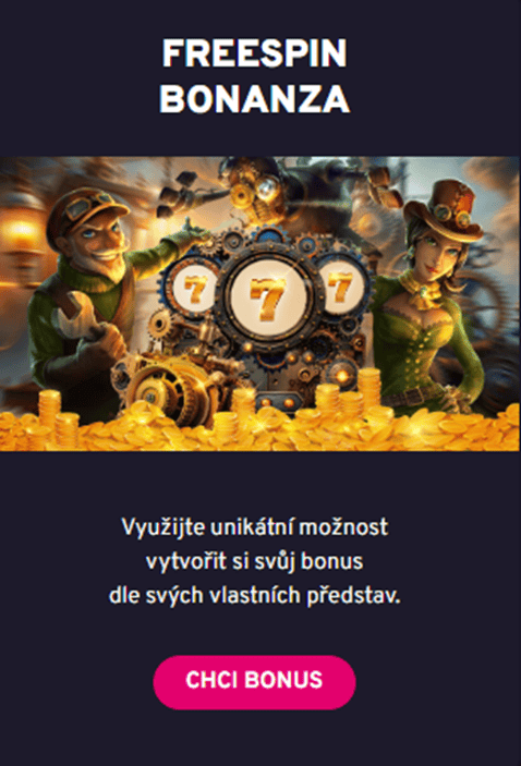 Pravidelná Freespin Bonanza