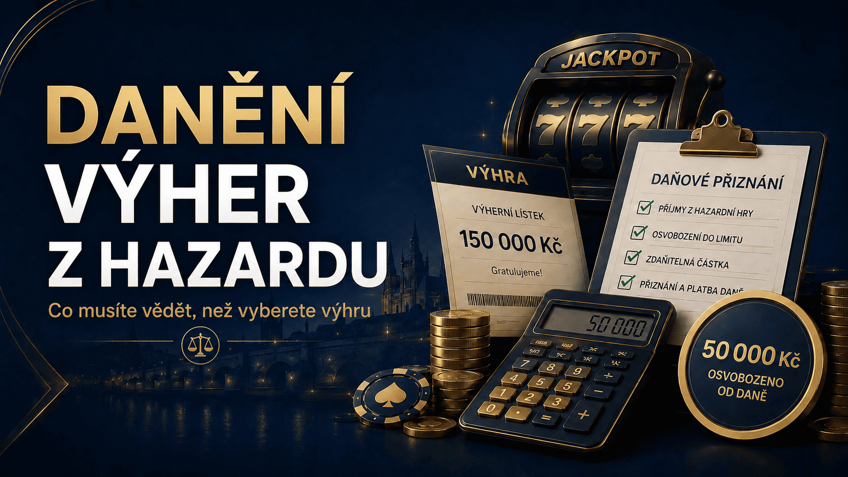 Jak se daní výhry z hazardu v roce 2026?
