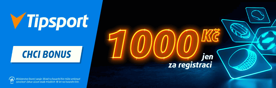 Registrační bonus 1 000 Kč