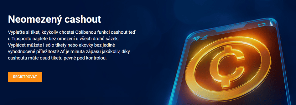 Cashout na Tipsportu