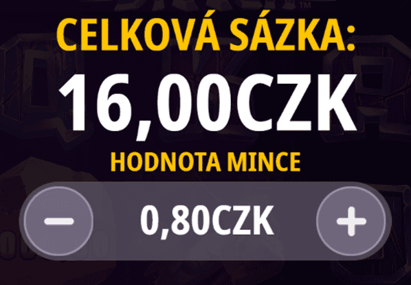 Nastavení sázky