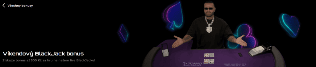 Bonus až 500 Kč