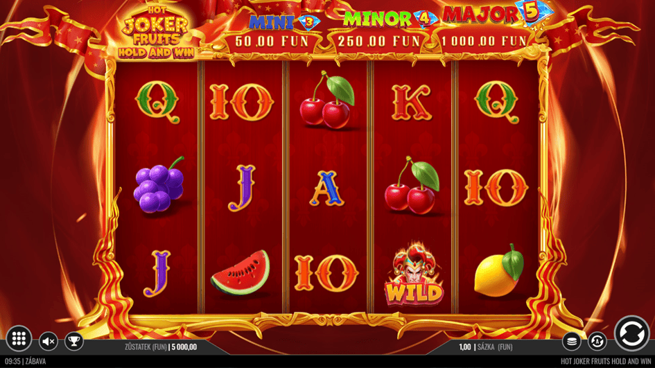 Hot Joker Fruits Hold and Win