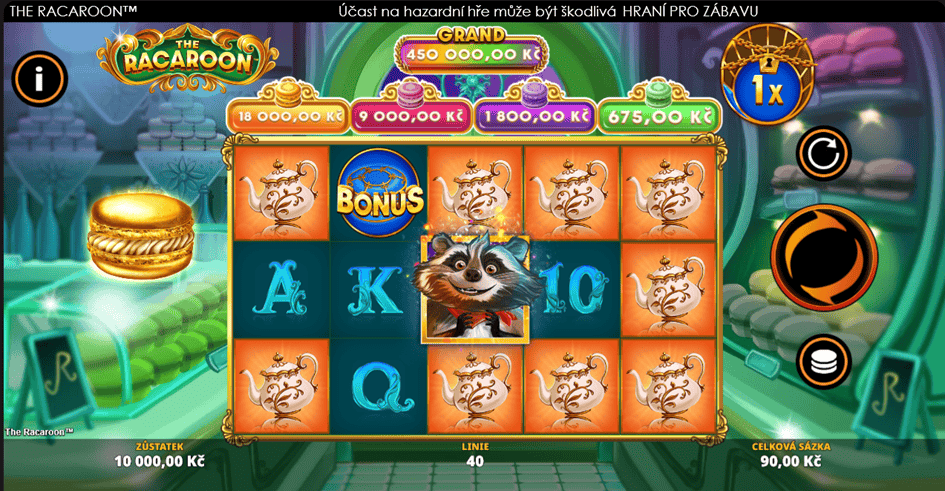 Hra The Racaroon