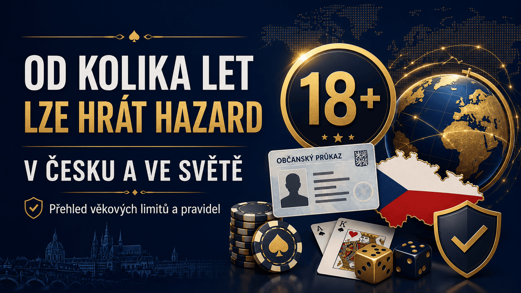 Od kolika let lze hrát v casinu a sázet? Česko vs. svět
