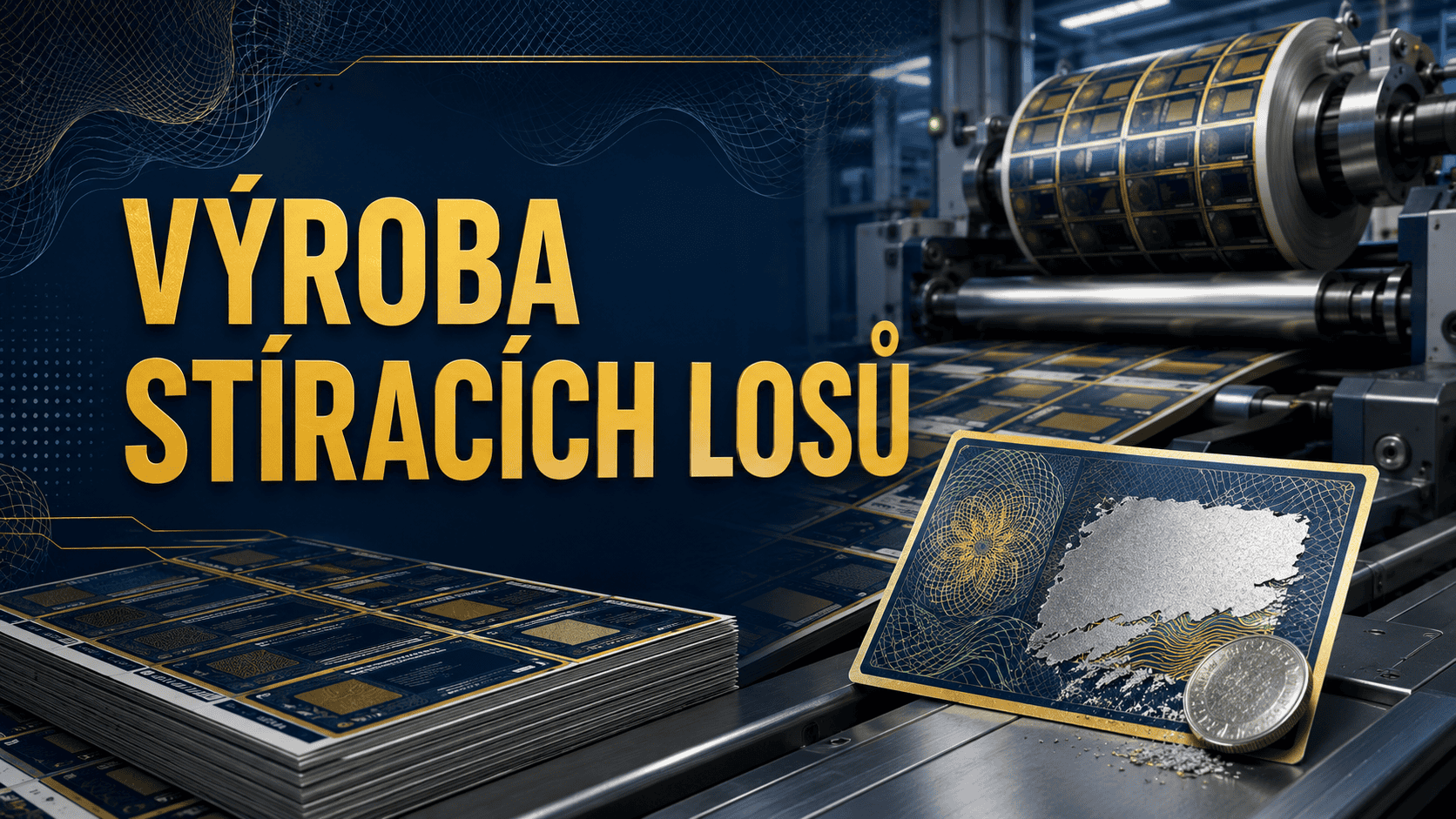 Jak se vyrábí stírací losy? Od návrhu až po výplatu výhry
