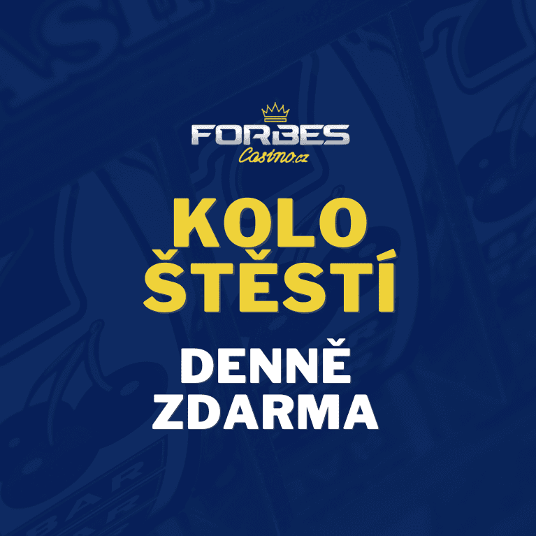 Zatočte si denně Kolem štěstí na Forbes Casinu s výhrou až 5 000 věrnostních bodů!