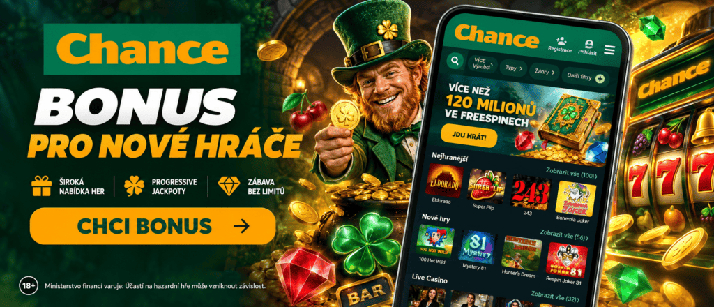 Chance registrační bonus