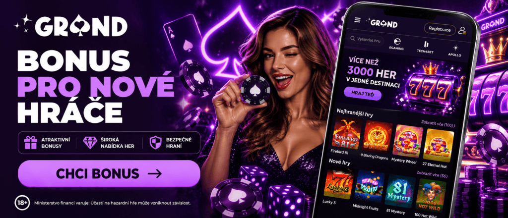 Grandwin casino – 150 free spinů do Synot her po protočení