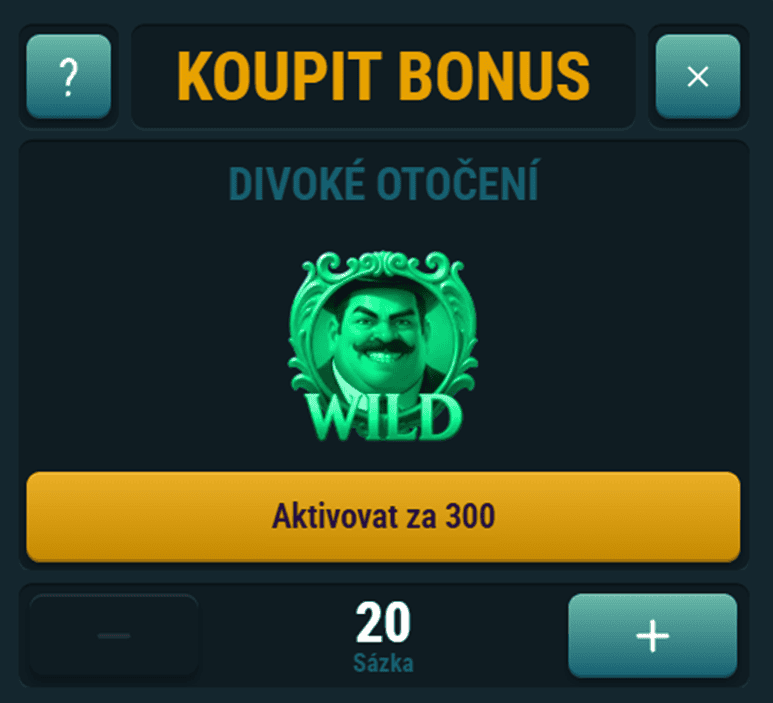 Nákup bonusu