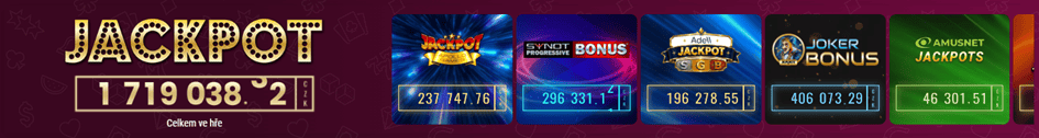 Dostupné jackpoty v casinu