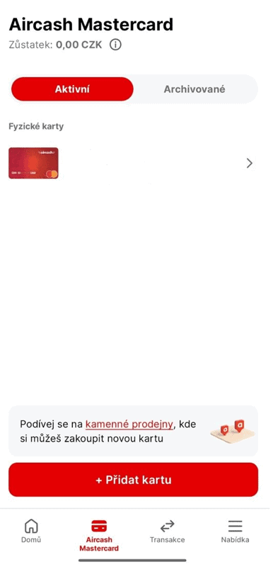 Aircash Mastercard