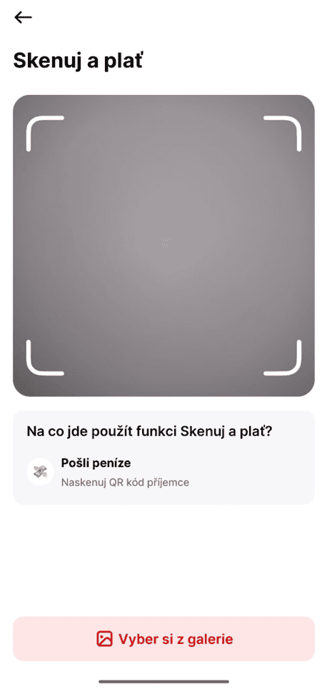 Skenuj a plať