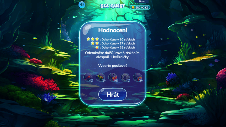 Hraní Sea Quest
