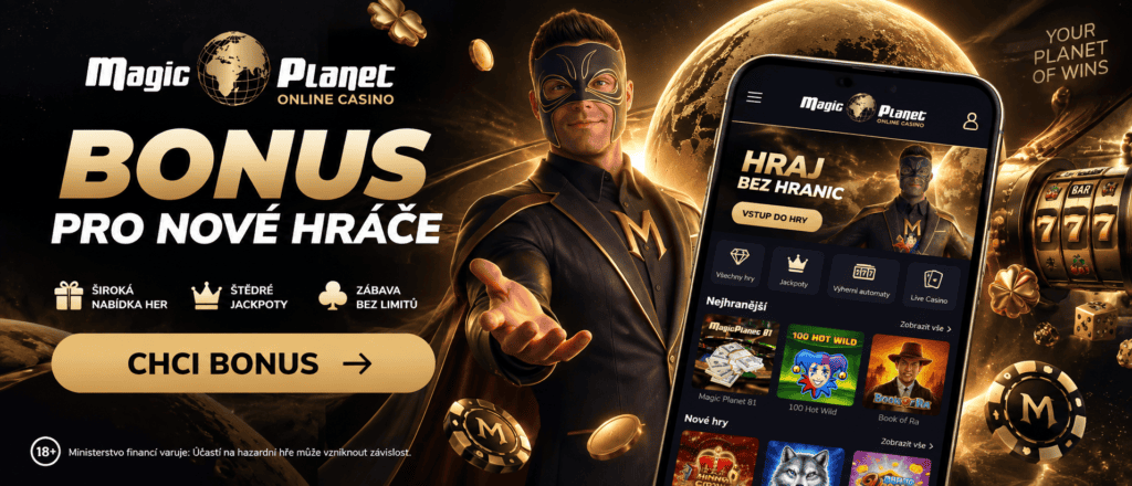 magic planet registrační bonus