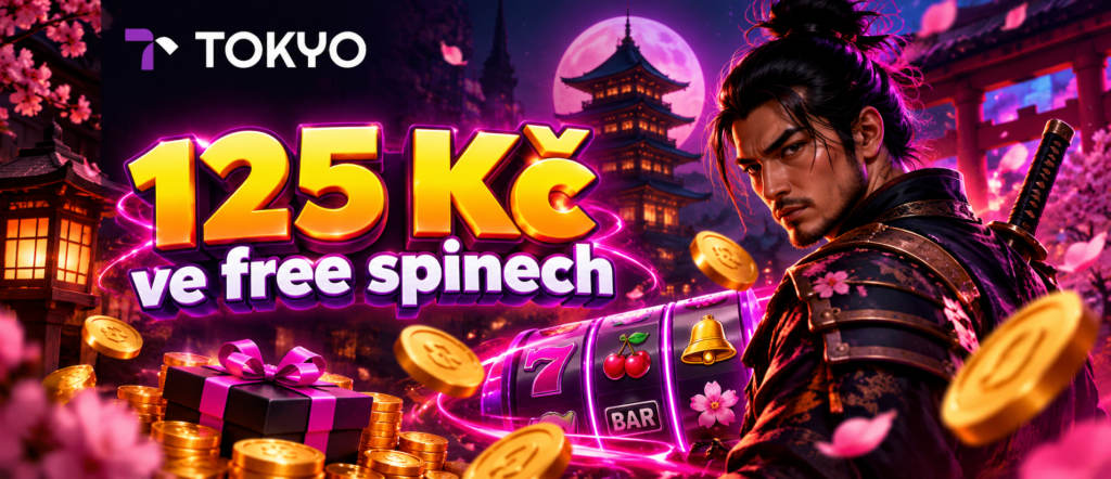 Skočte si pro 125 Kč ve free spinech na Tokyo casino s hrami od Vsaď a Hrej