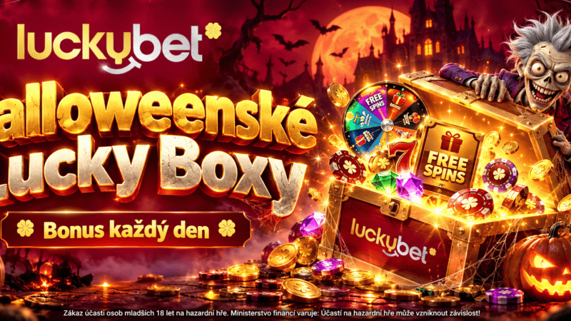 Halloweenské Lucky Boxy od Lucky Bet – vyzvedněte si bonus každý den!