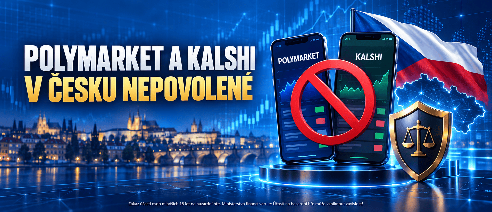 Polymarket a Kalshi jsou v Česku nepovolené. Proč je stát blokuje?