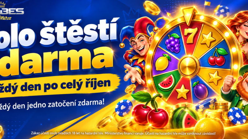 Točte kolem štěstí zdarma ve Forbes casinu každý den po celý říjen!