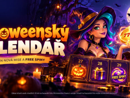 Halloweenský kalendář na Forbes casinu přináší mise o free spiny
