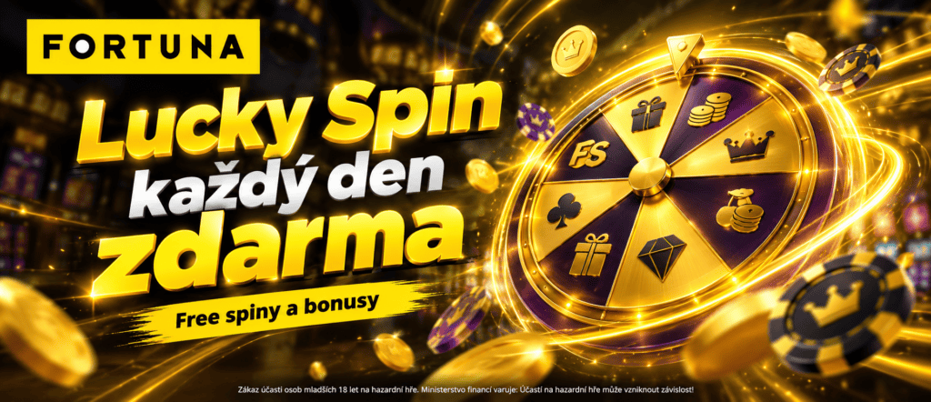 Lucky Spin: roztočte každý nové kolo štěstí od Fortuny o free spiny a bonusy!