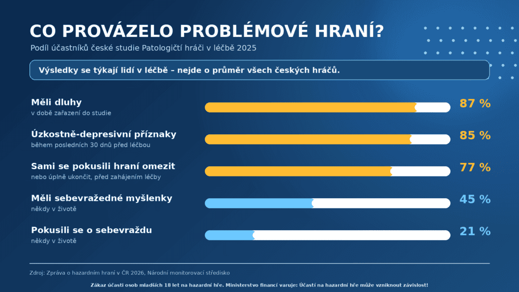 Co provázelo problémové hraní
